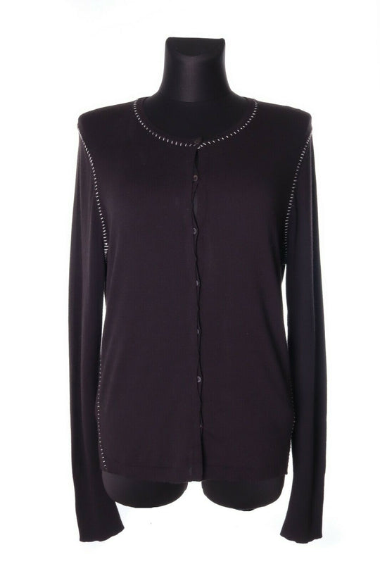 Women's ESCADA SPORT Ebony Viscose Cardigan Size L