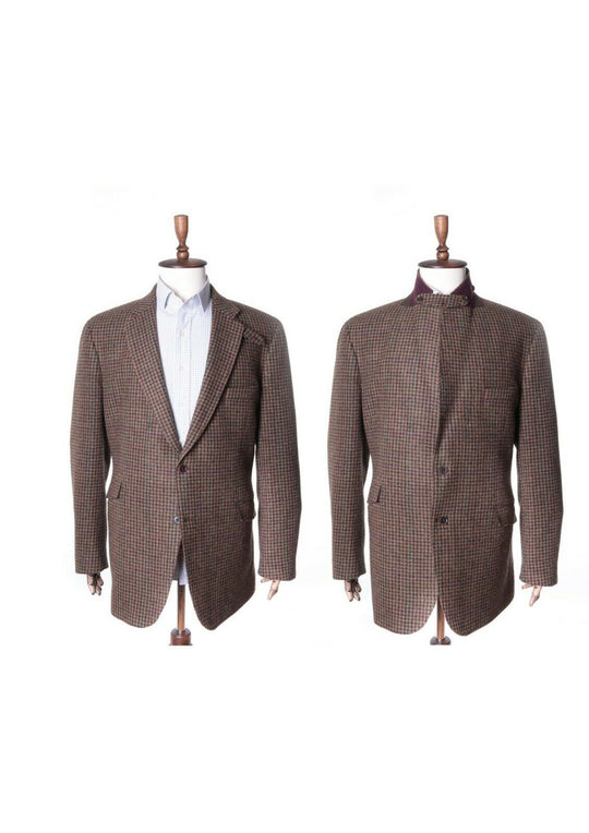 Men's MARKS & SPENCER Multicolored Yorkshire Tweed Luxury Wool Jacket Size XL