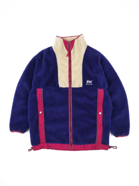 HELLY HANSEN Deep Pile Fleece Windbreaker Men's Jacket Size L