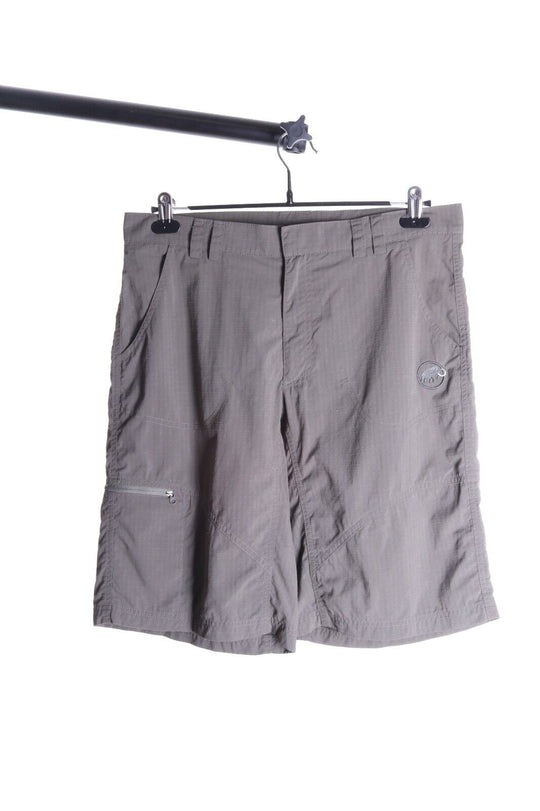 MAMMUT MOUNTAIN Olive Grey Ripstop Outdoor Shorts Size 50