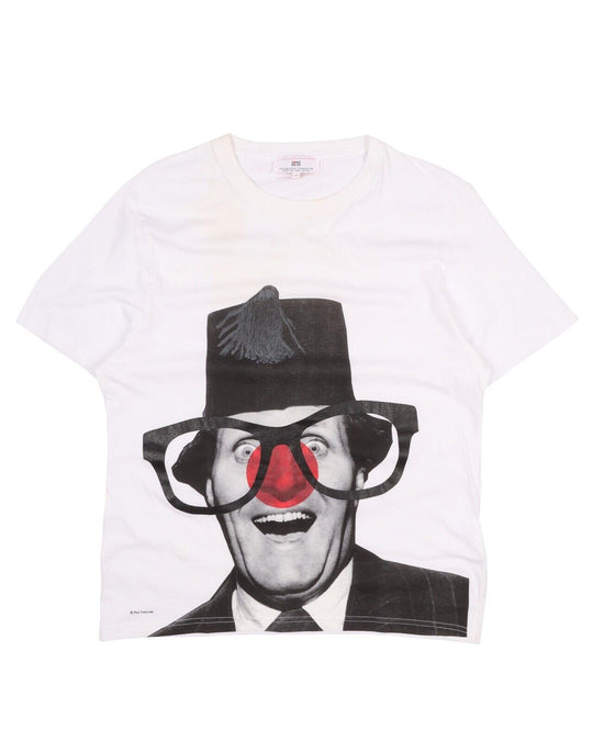 Men's STELLA McCARTNEY X Comic Relief White Printed Cotton Tee T - Shirt Size M