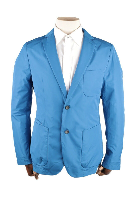 Men's HUGO BOSS Blue Nylon Sport Blazer Jacket Size 40 US / 50 EU