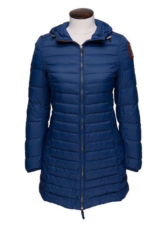 PARAJUMPERS Puffer Jacket Navy Women's Down Lightweight Coat Size S
