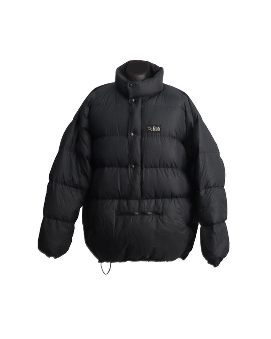 RAB Anorak Jacket Black Quilted Men's Puffer Size XXL