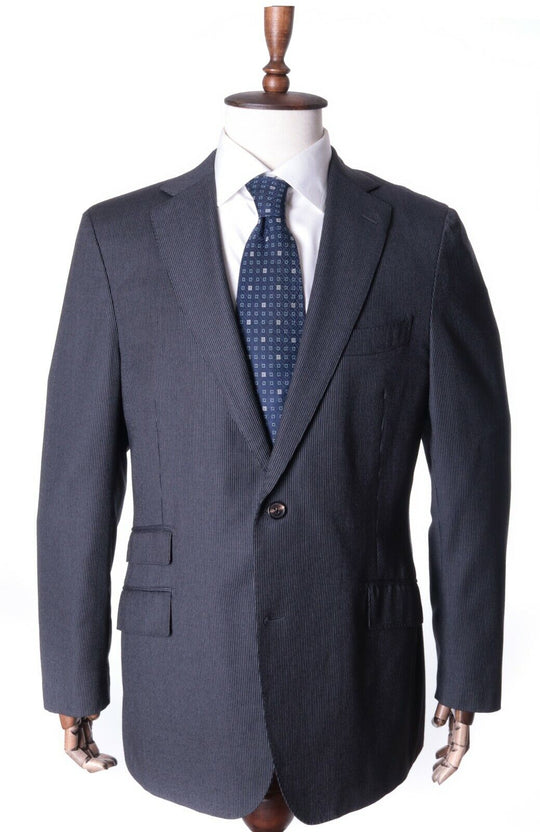 Men's SUITSUPPLY REDA 1865 Grey 100% Wool Super 130's Suit Jacket Size uk 44