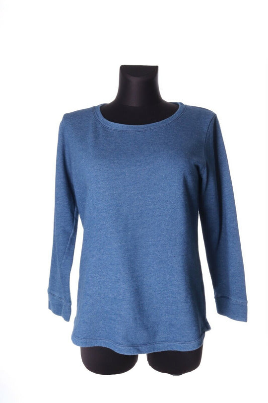 Women's A.P.C. Navy Blue 100% Cotton Sweatshirt Pullover Size s