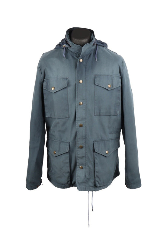 Vintage FJALLRAVEN Jacket Blue Outdoor Men's Windbreaker Size ~ XL