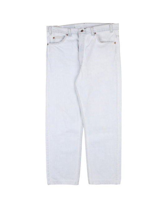 Vintage LEVIS 505 Jeans Blue Denim Cotton Men's Made In USA Pants Size 38x32