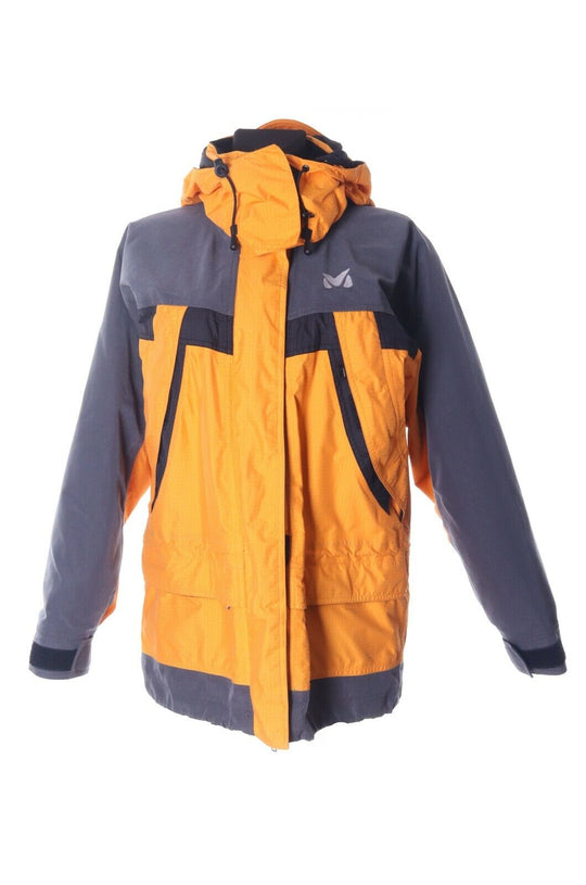 Women's MILLET Orange Ripstop Cordura Outdoor Hiking Jacket Size L