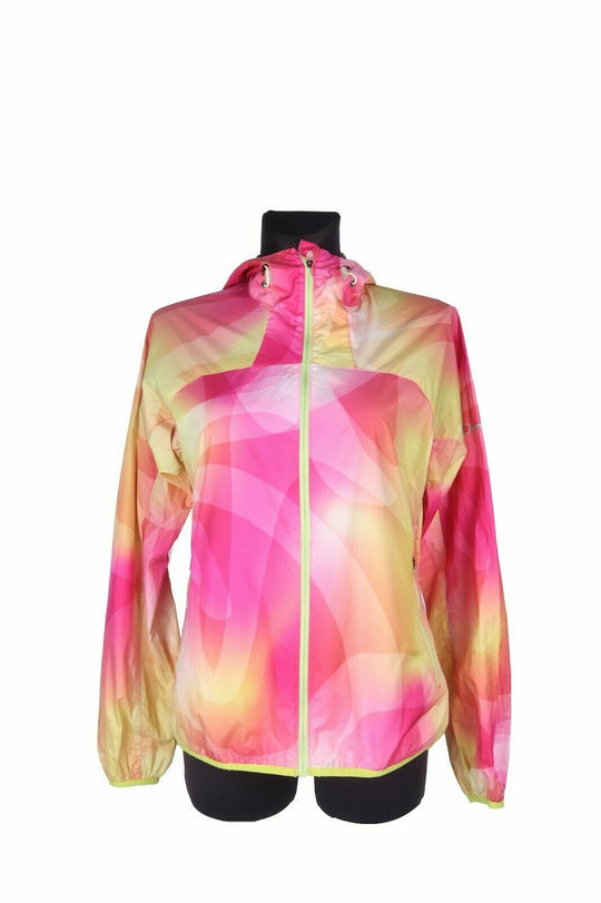 Women's BERGHAUS Multicoloured Ultralightweight Windbreaker Jacket Size 12
