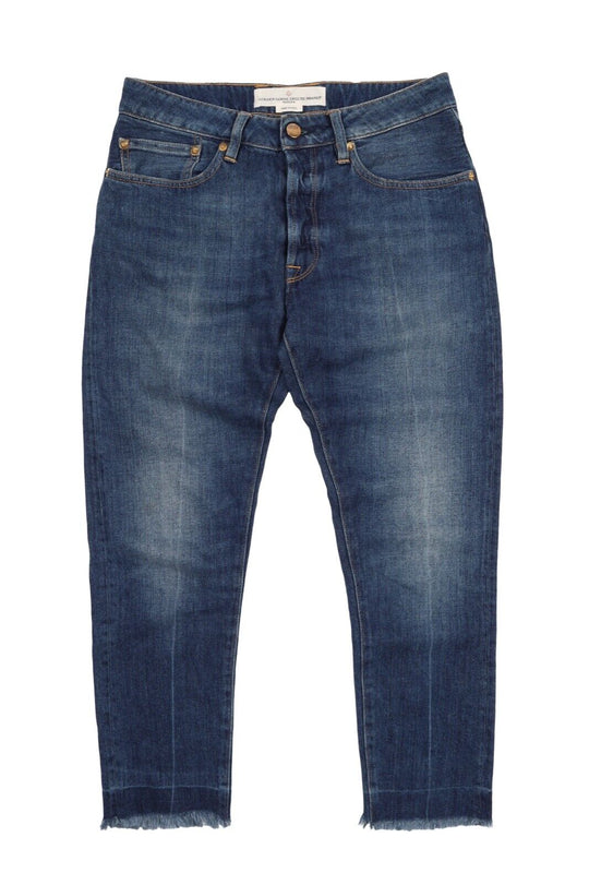 Women's GGDB GOLDEN GOOSE Deluxe Brand Blue Cotton Stretch Denim Jeans Size 26