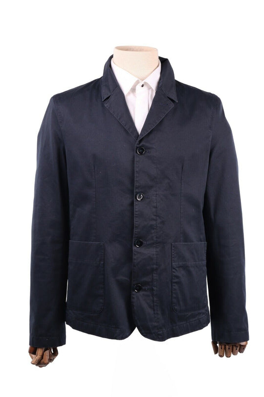 Men's NORSE PROJECTS Navy Roeldal Blazer Jacket Sport Coat Size UK 50