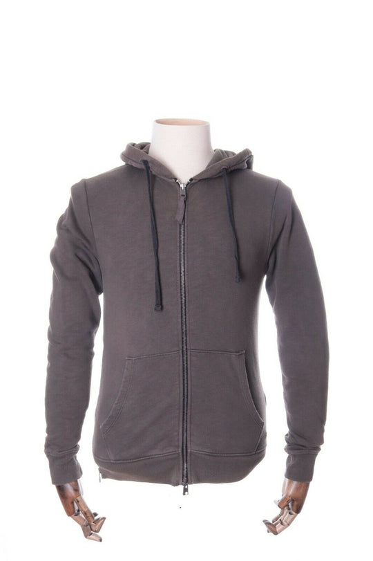 Men's ALL SAINTS Olive 100% Cotton Zip NORTHS HOODY Size XS