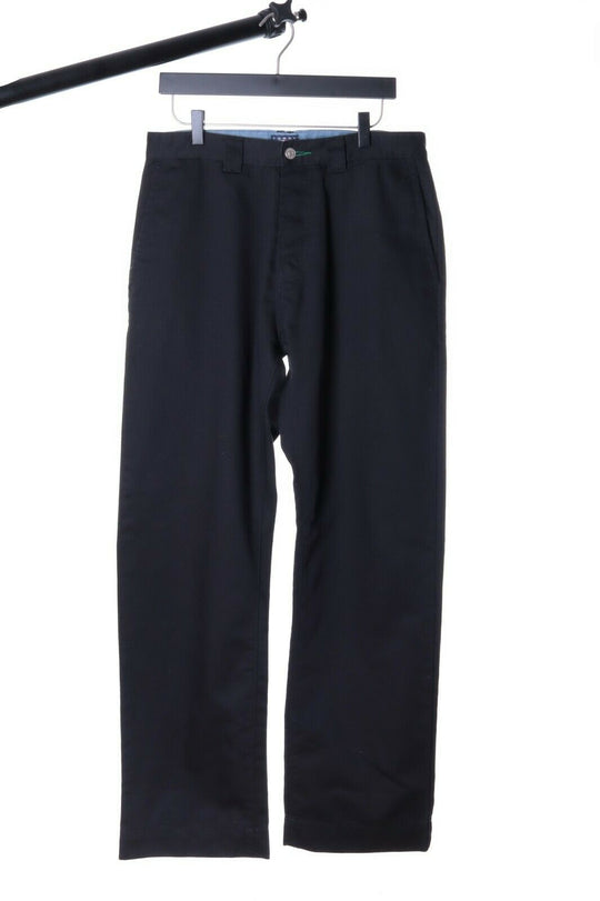 Men's TOMMY HILFIGER TOMMY JEANS Black Cotton Work Pants Size W 32 L 34