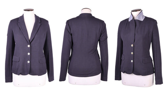 Women's ARMANI JEANS Navy Blazer Jacket Size M / EU 42