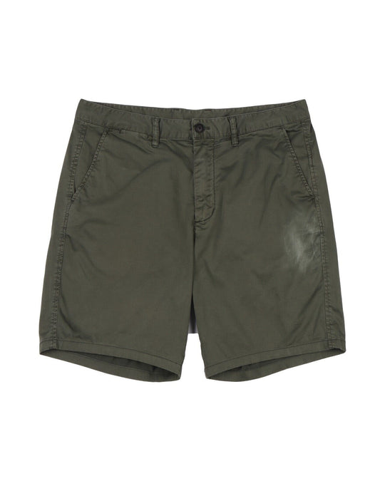 EMPORIO ARMANI Chino Shorts Grey Cotton Mens Size 48 IT