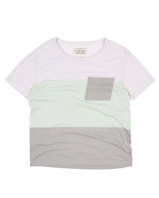 Men's ALL SAINTS Colorblock Cotton Tee T - Shirt Size S