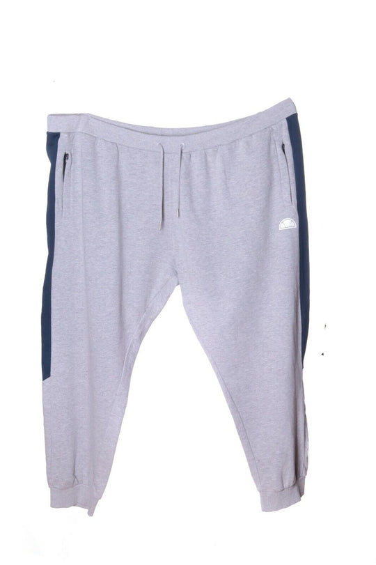 Men's ELLESSE Grey Cotton Sweat Track Pants Trousers Size uk 54 us 56