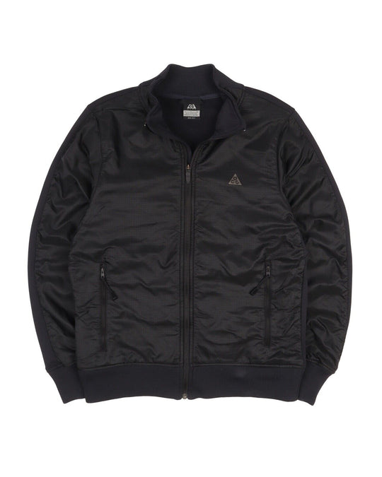 Men's Vintage NIKE ACG Black Track Top Fleece Lined Jacket Size S