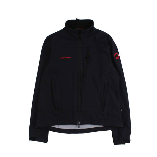 Women's MAMMUT Black Softech Softshell Windbreaker Jacket Size M