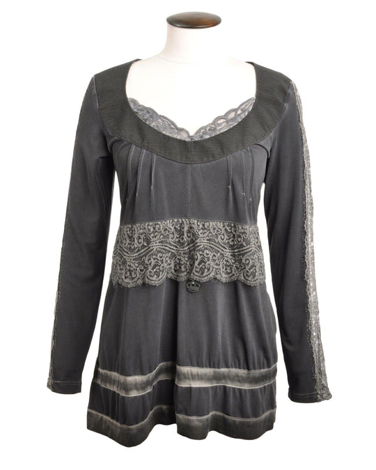 BOTTEGA Dress Dyed Gray Women's Size M