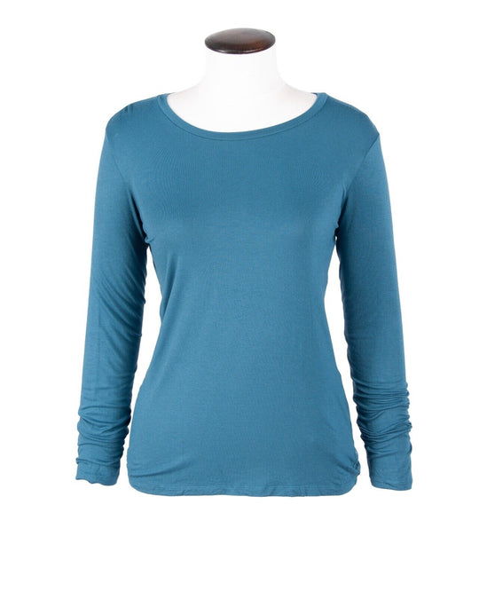 Weekend MAX MARA Pullover Blue Viscose Women's Blouse Size M