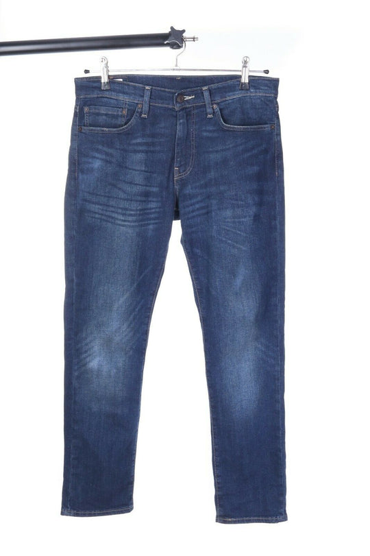 Men'S LEVI'S PREMIUM Big E Navy Blue Denim Cotton L511 Jeans Size W 32 L 30
