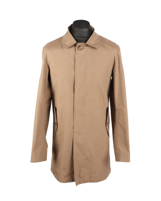 Men's BARACUTA Beige Classic Cotton G10 Trench Coat Jacket Size 38 UK / 48 IT