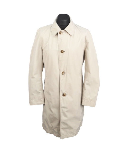 HUGO BOSS Coat Beige Trench Gore Tex Men's The Gate Jacket Size 48 / M