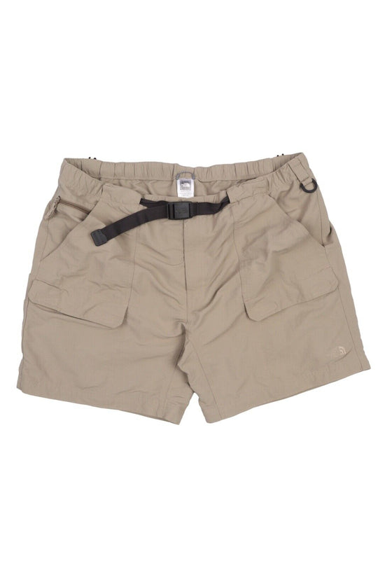 Men's TNF NORTH FACE Beige Outdoor Cargo Shorts Size XXL