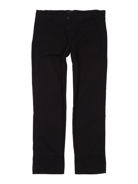 ANNETTE GORTZ Till Pants Black Cotton Women's Trousers Size 46