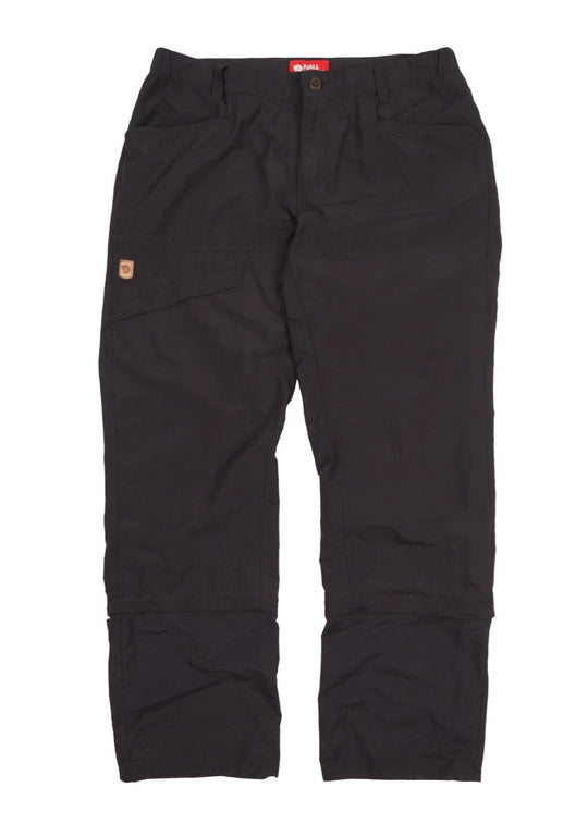 FJALLRAVEN Doloa MT Trousers Navy Blue Hiking Outdoor Women's Pants Size 44