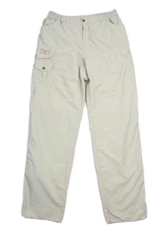 Women's Vintage FJALLRAVEN Cargo Trekking Outdoor Pants Size 44