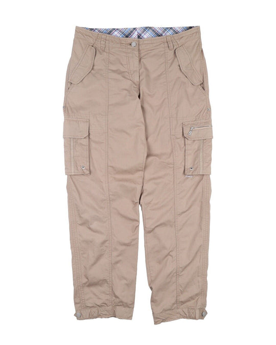 BOGNER Cargo Pants Beige Women's Trousers Size 44