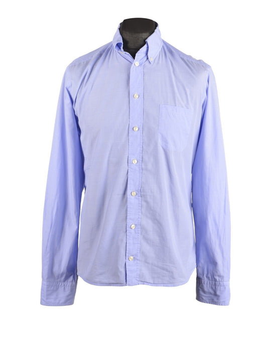 Men's ETON Blue Slim Fit LS Shirt Size 40 / 15.75 / M