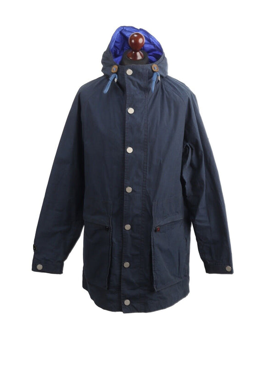 K100 KARRIMOR x NIGEL CABOURN Parka Navy Blue Cotton Men's Jacket Size 48 / M