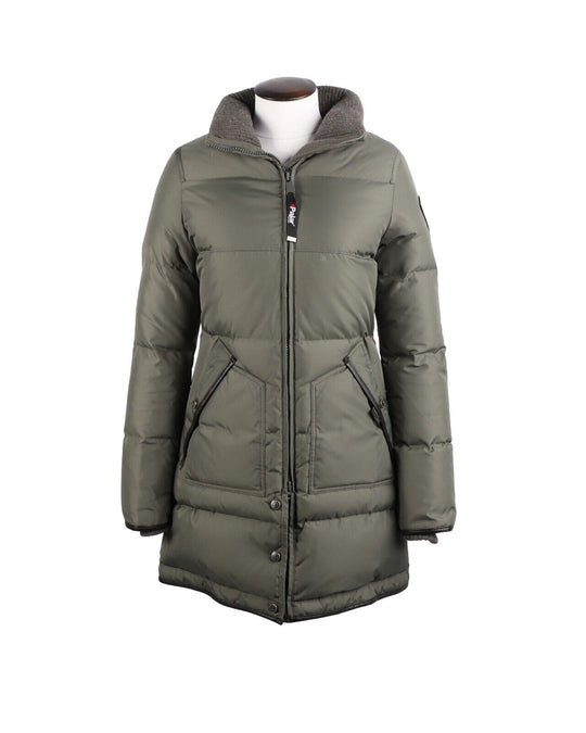 PAJAR Jacket  Olive Green Women's Puffer Down Parka Size XS