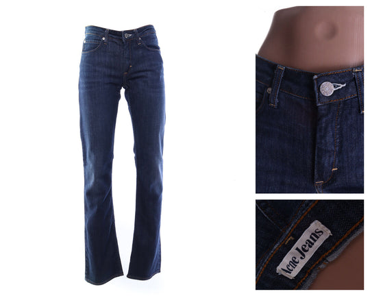 ACNE Jeans Navy Blue Hep Pure Denim Flared Jeans Size 29 / 32