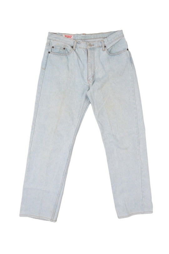 Men'S Vintage LEVI`S 501 Made in USA Blue Denim Pants Jeans Size W 36 L 34