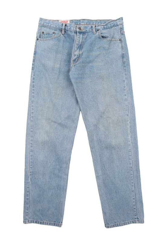 Men's Vintage LEVI`S 501 Made In USA Blue Denim Pants Jeans Size W 37 L 38