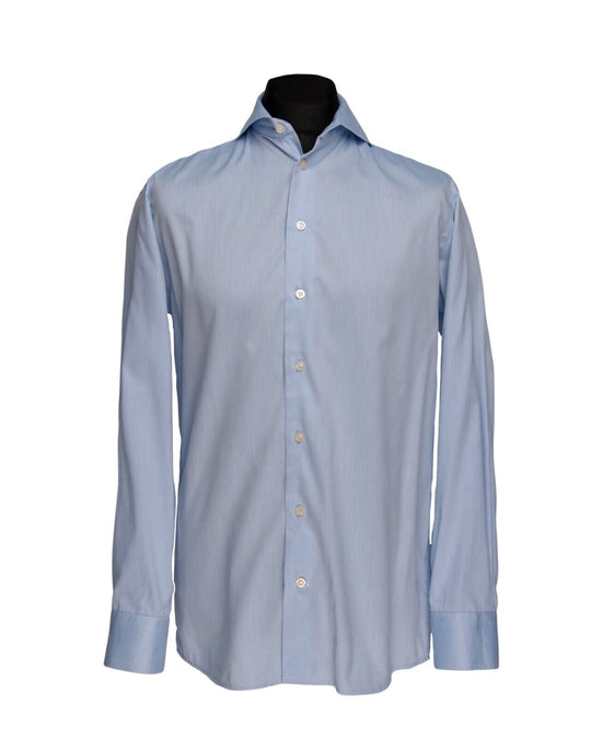 ETON Dress Shirt Blue Cotton Men's Slim Fit  Button Up Size 41 /16 / L