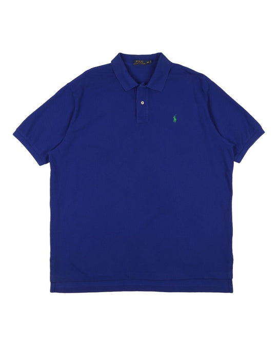 POLO RALPH LAUREN Polo Navy Blue Cotton Mens Shirt XXL