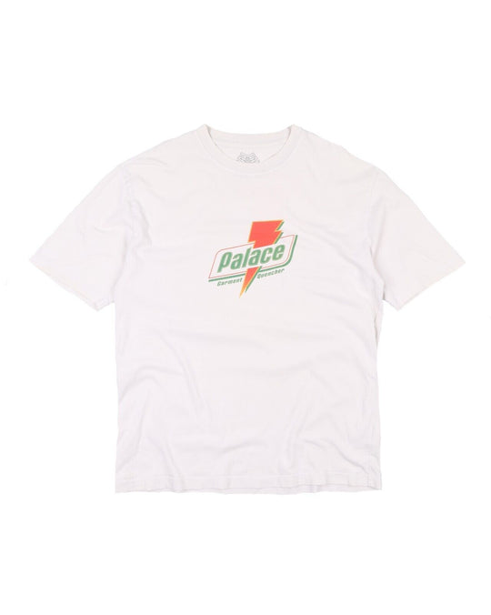 PALACE Sugar Spoof Gatorade Watermelon T-Shirt Tee White Cotton Logo  Size L