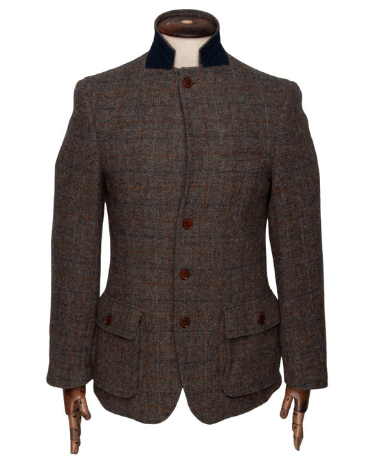 JOHN LEWIS x HARRIS TWEED Med Blazer Jacket Check Wool Men's Sport Coat Size M