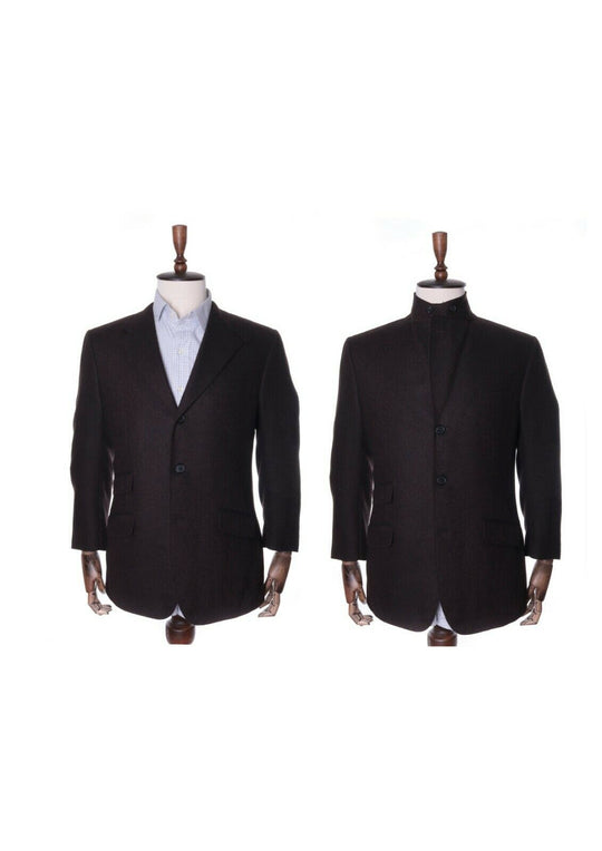Men's CORNELIANI Brown 100% Camel Hair Sport Jacket Size 48 R