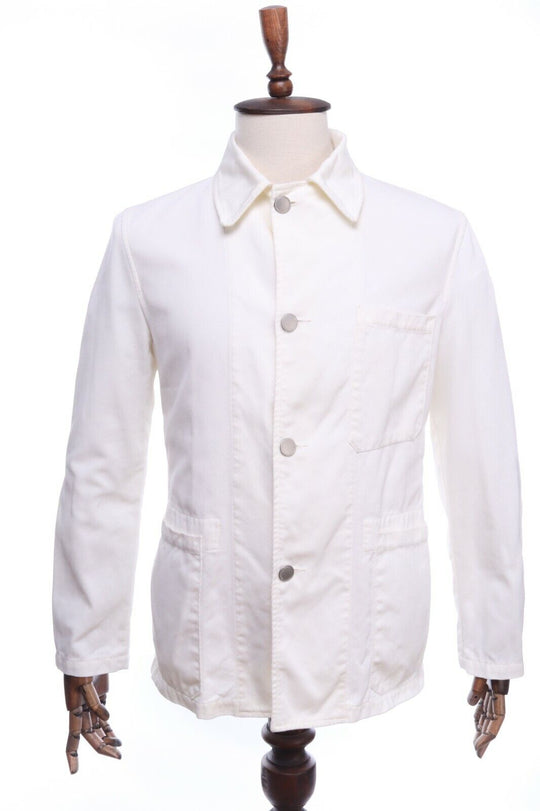 CP COMPANY Italy White Button Jacket Size 50