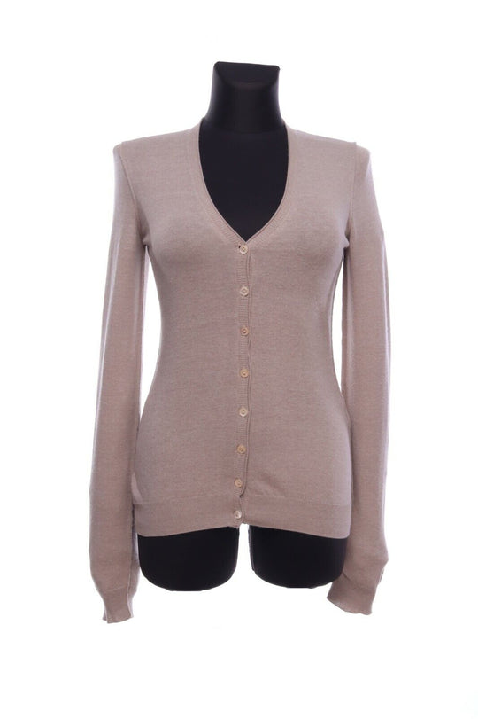 DOLCE & GABBANA Italy Beige Cardigan Jumper Size 40