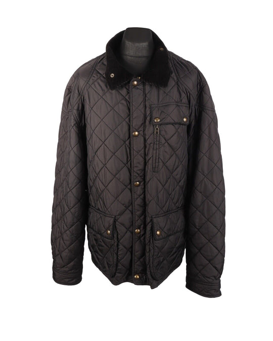 POLO BY RALPH LAUREN Black Utility Quilted Men's Jacket Size 2XLT