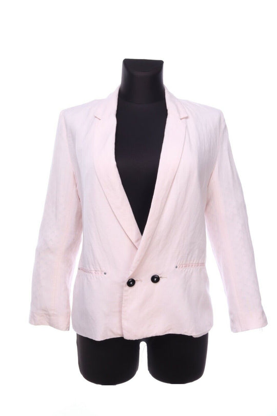 G-STAR Pink Raw Cargo Linen Viscose Blazer Jacket Size M