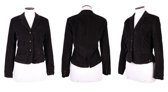 Women's RALPH LAUREN Polo Jeans Brown Corduroy Blazer Jacket Size L